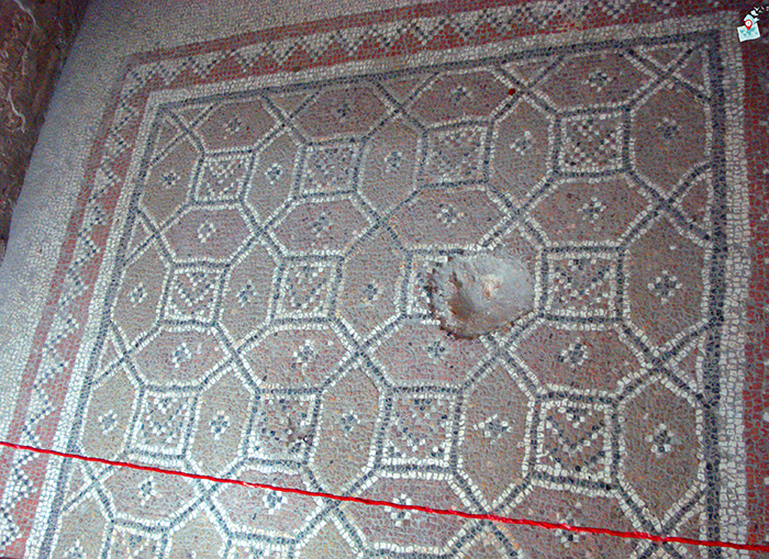 Rimska grobnica Hisarya - mozaika
